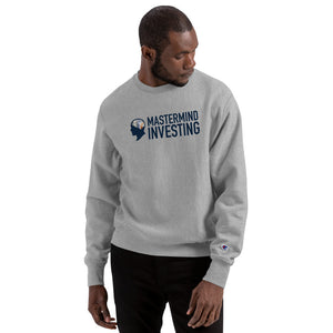 Open image in slideshow, Men&#39;s Champion brand True Mastermind Investing Sideways Crew neck
