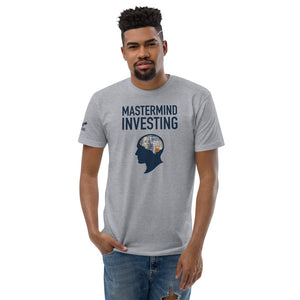 Open image in slideshow, Men&#39;s True Mastermind Investing Money on My Mind Fitted Short Sleeve T
